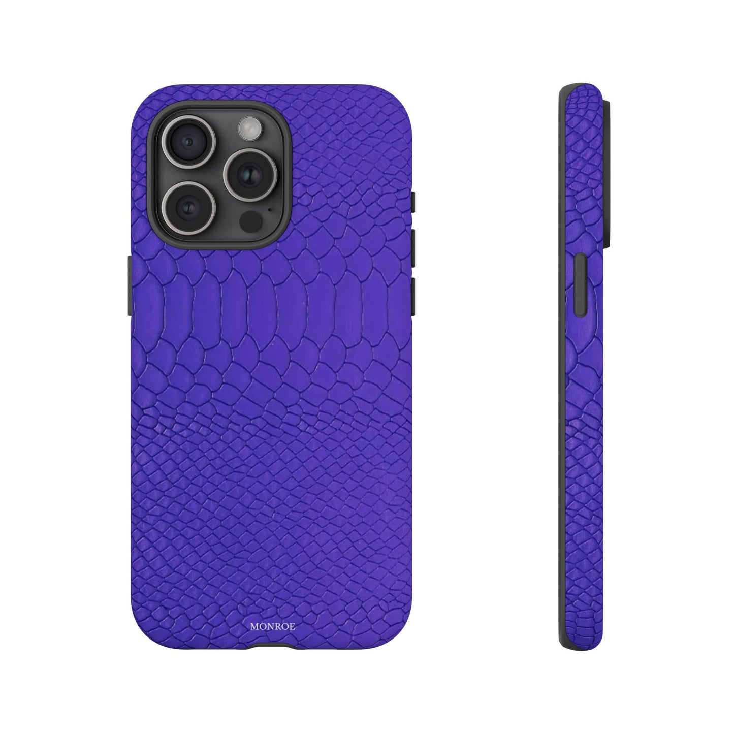 Dark Purple Snake Tough Case