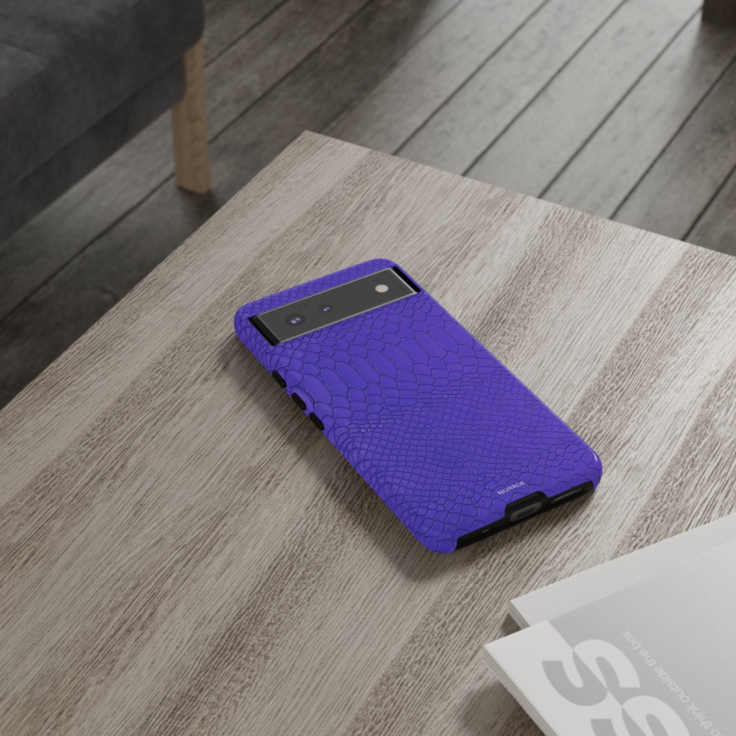 Dark Purple Snake Tough Case