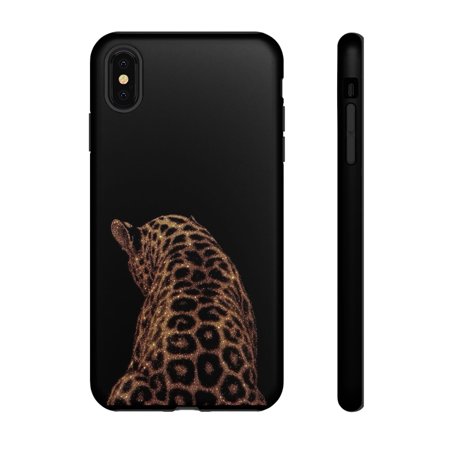 Leopard Back Tough Phone Case