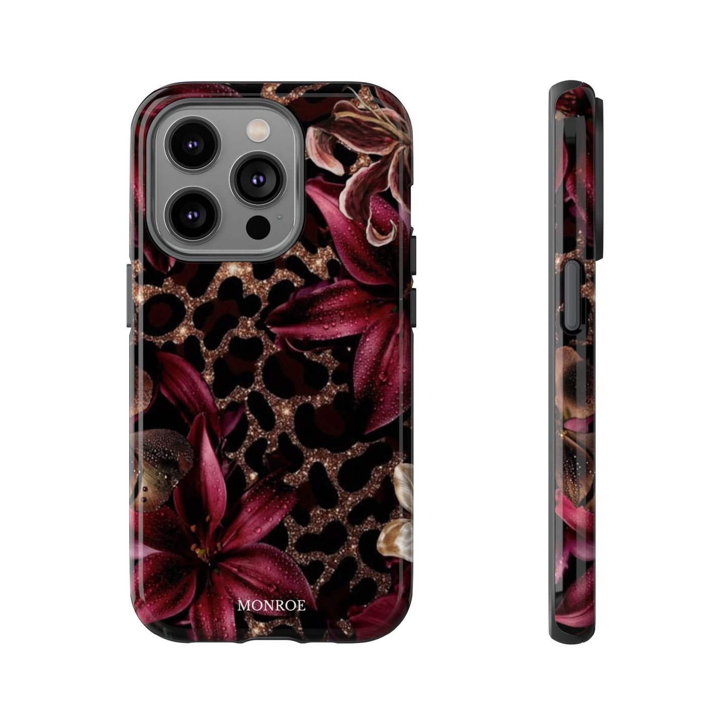 Burgundy Lily Tough Case