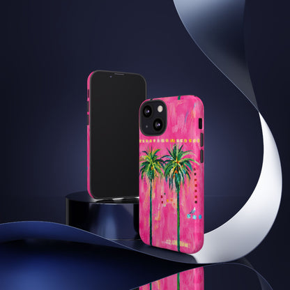 Pink Tropical Tough Case