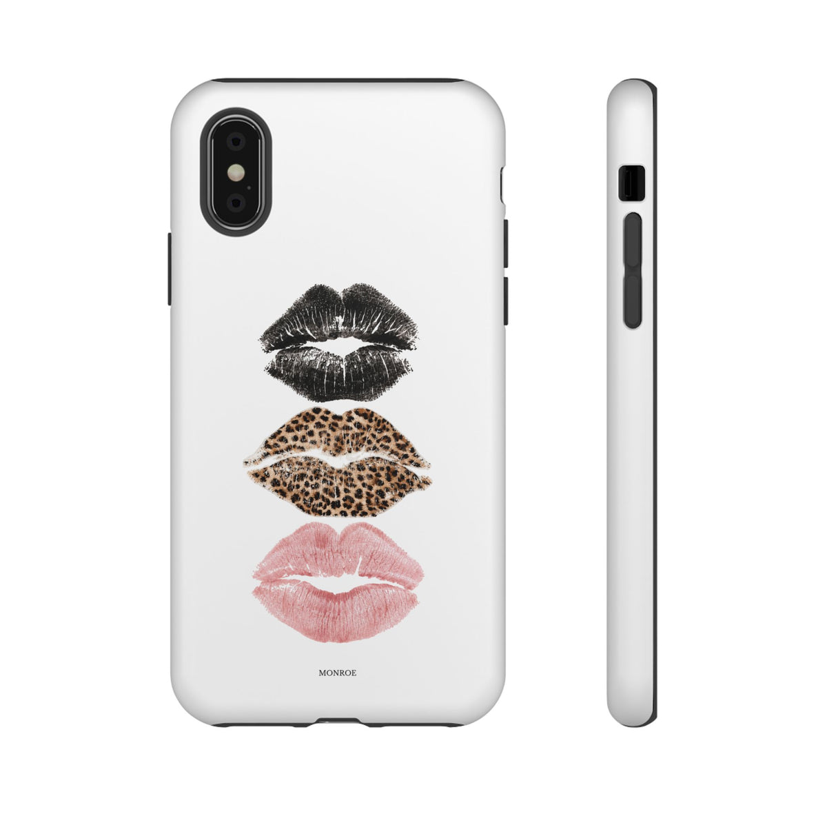 Leopard Glam Lip Tough Case