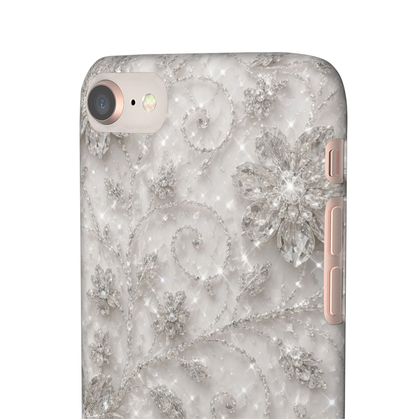 Glittery Floral Case