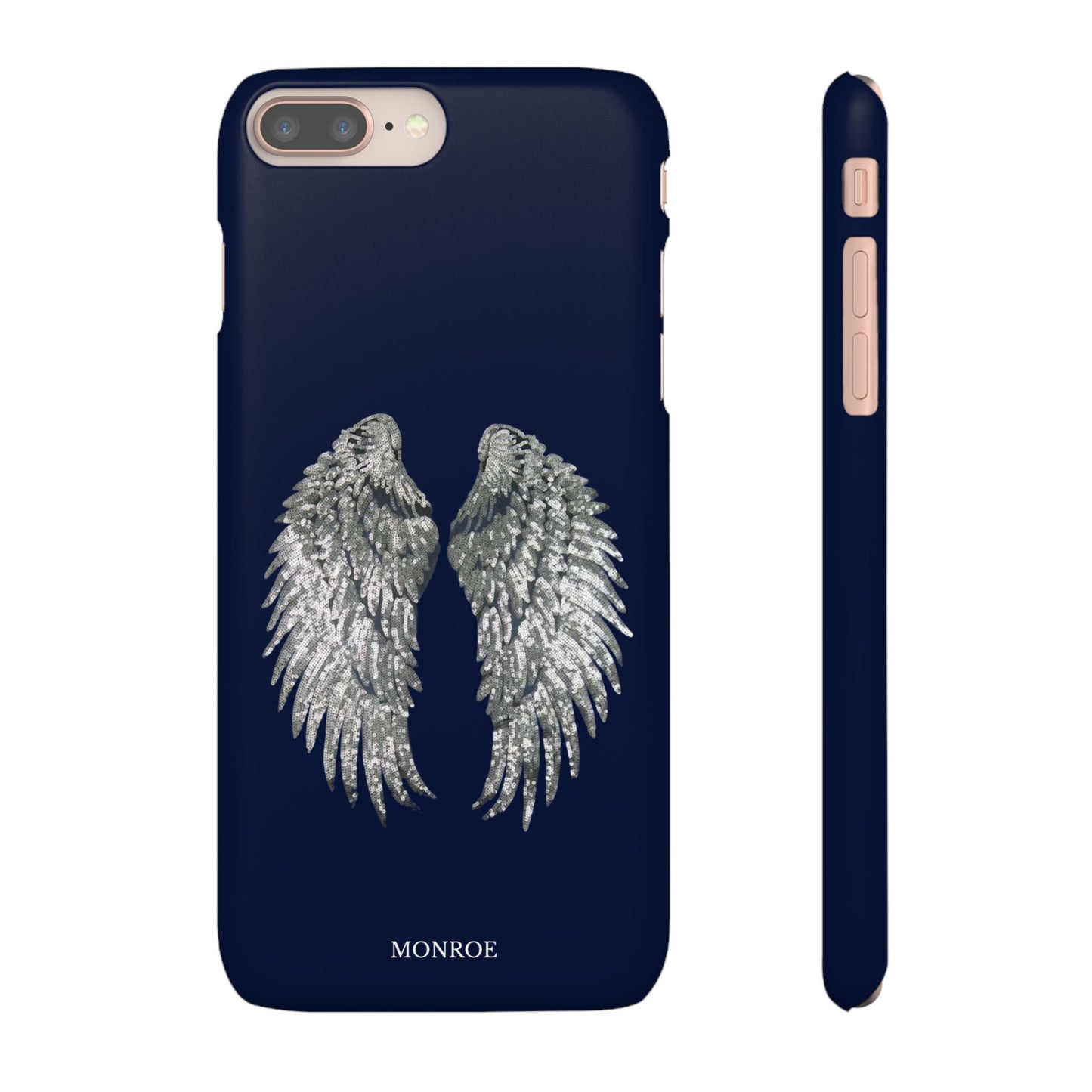 Navy Angel Wings Case