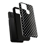 Black Polka Dot Phone Case