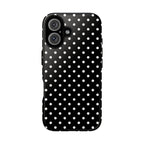 Black Polka Dot Phone Case