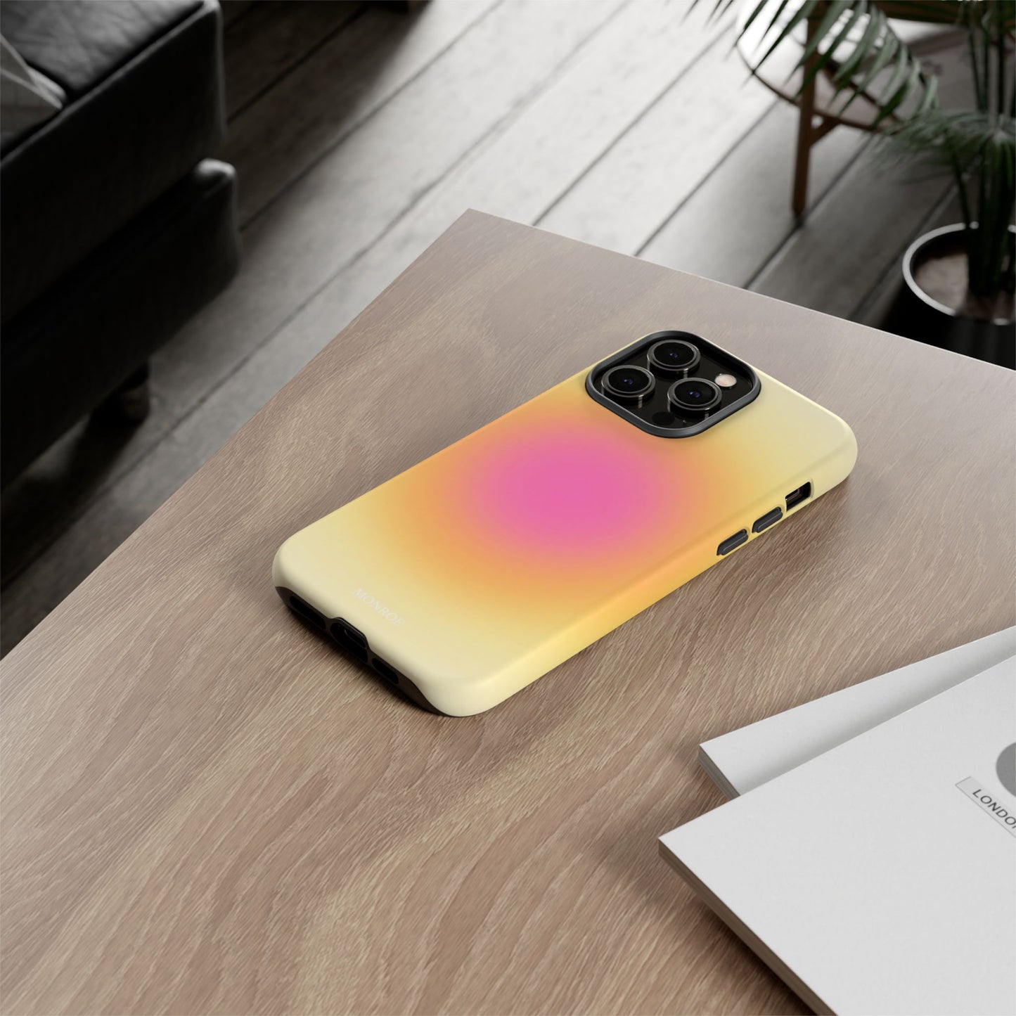 Yellow Sunset Gradient Tough Case