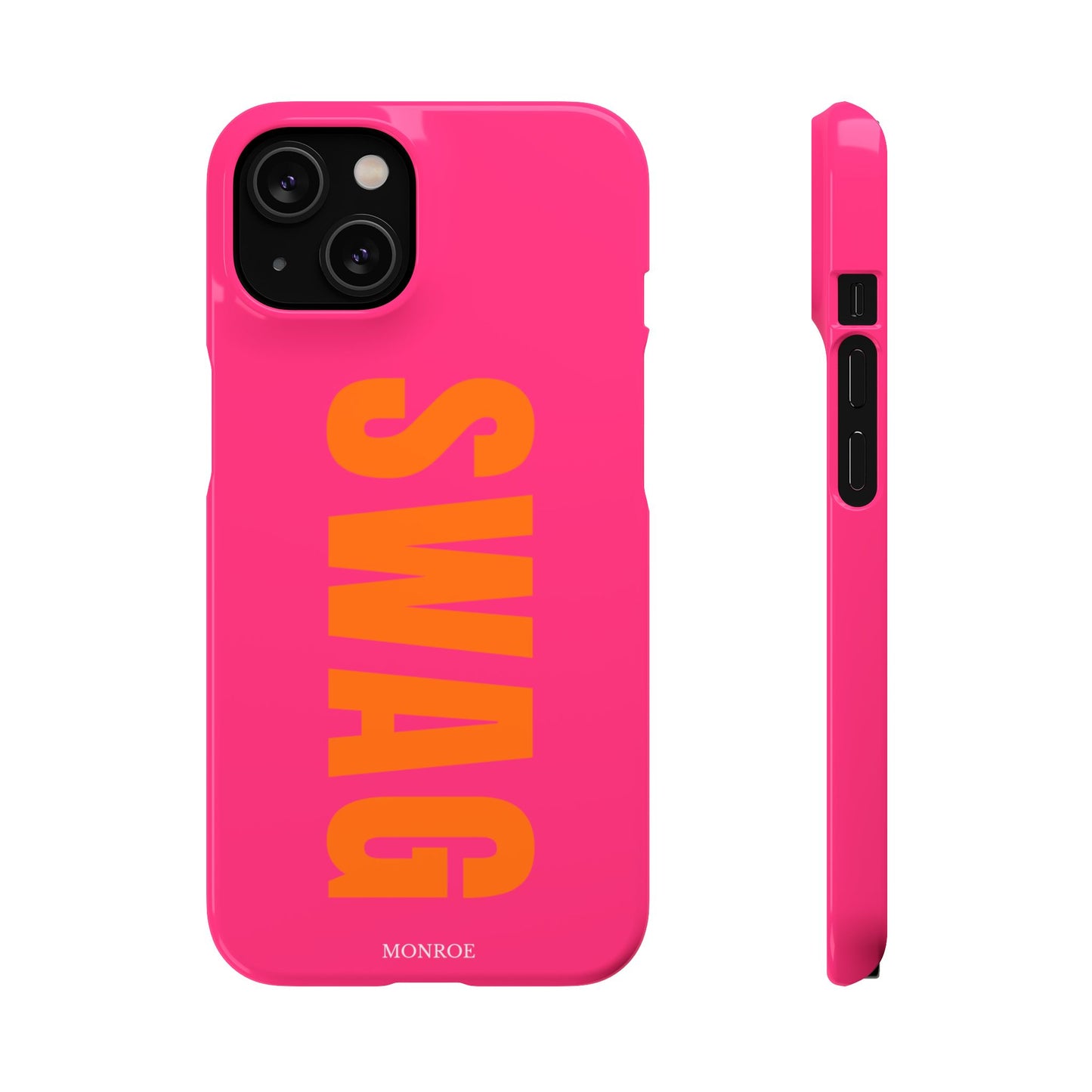 Bold Pink "SWAG" Case