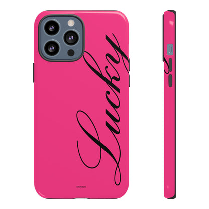 Hot Pink 'Lucky' Tough Case