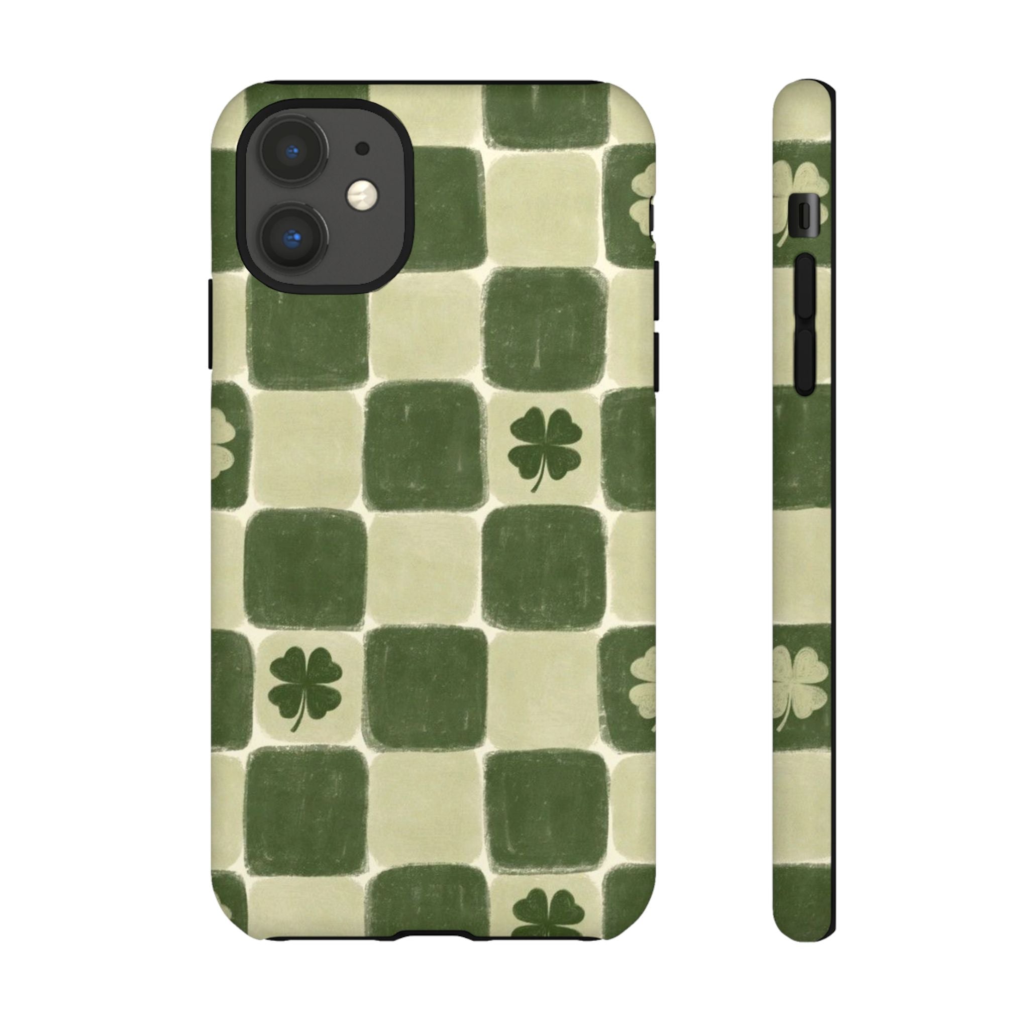 Clover Checker Tough Phone Case