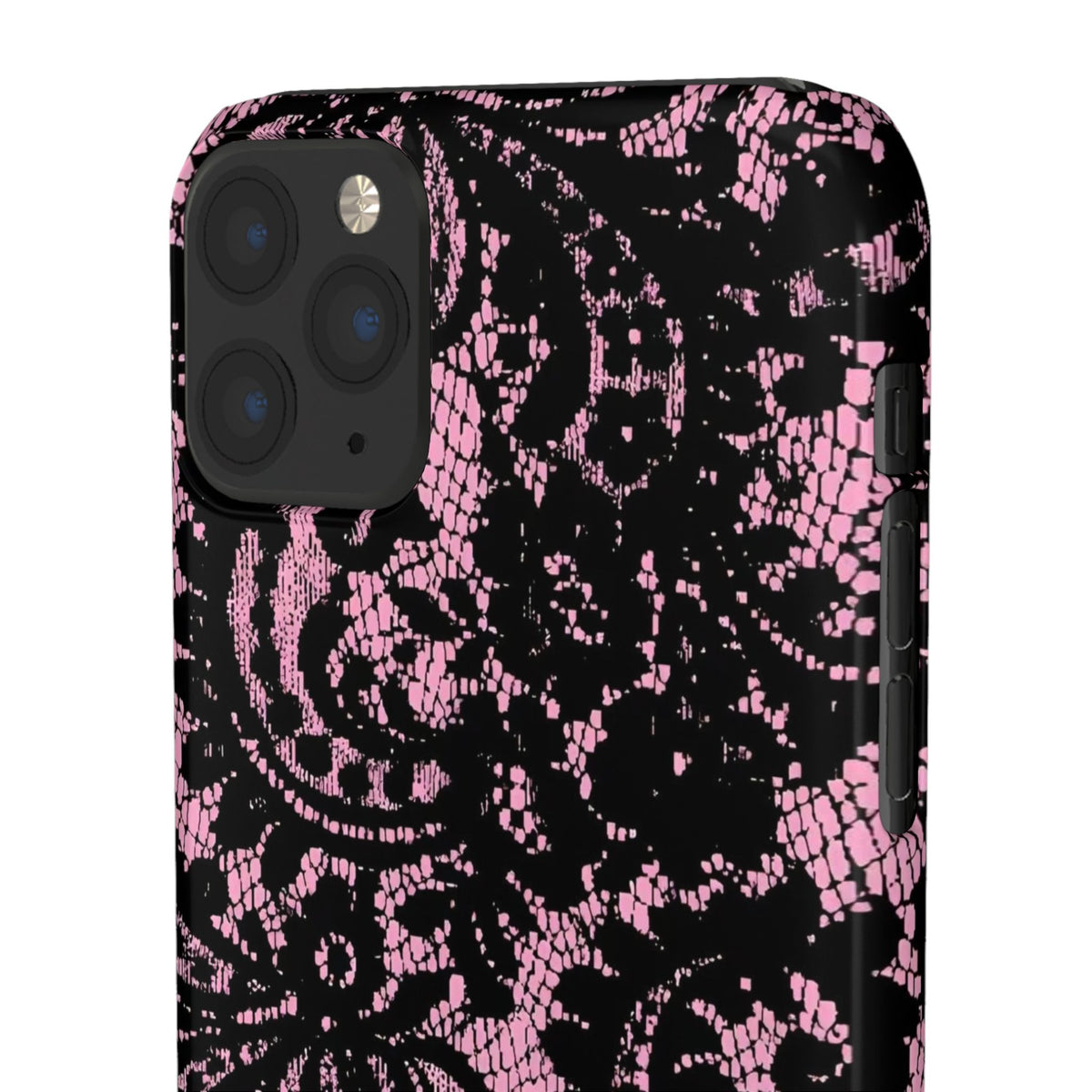 Pink Lace Pattern Case