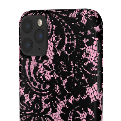 Pink Lace Pattern Case