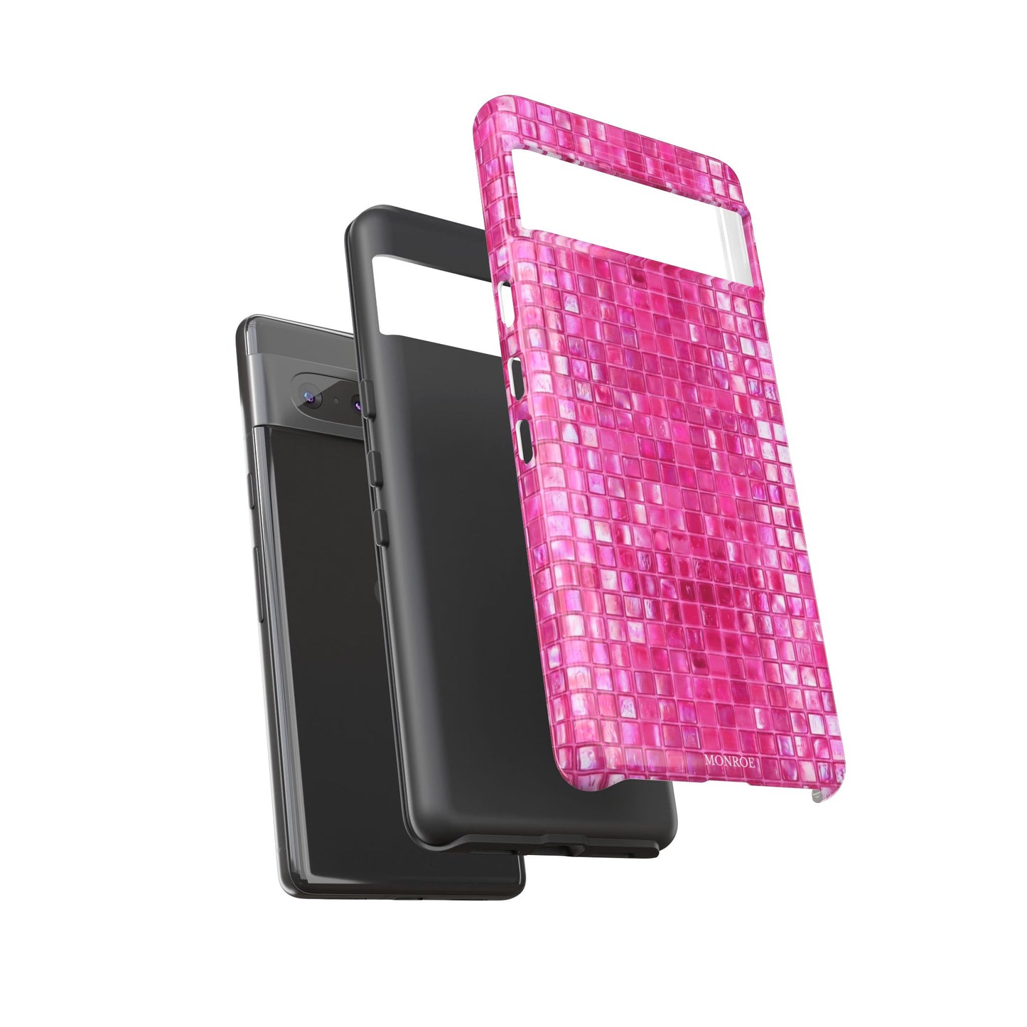 Hot Pink Mosaic Tough Case