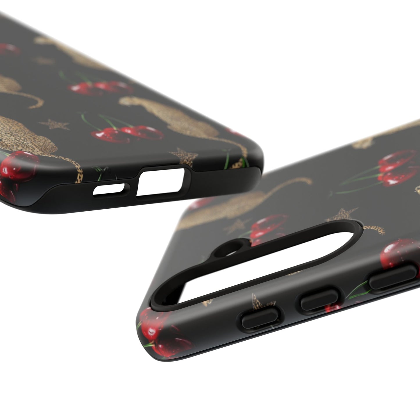 Leopard & Cherry Tough Case