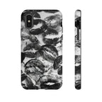 Black and Kiss Design Phone Case