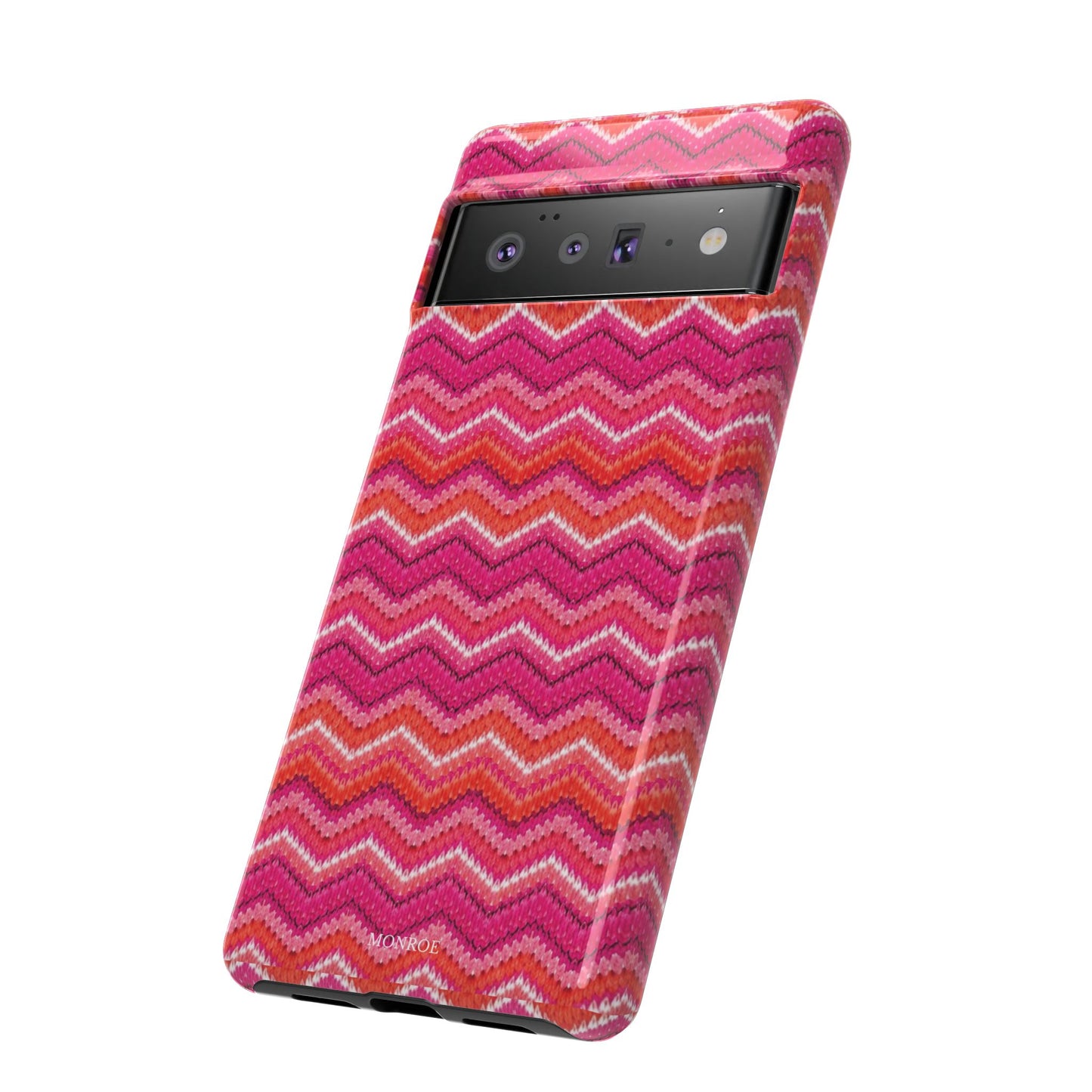Pink Zigzag Tough Case