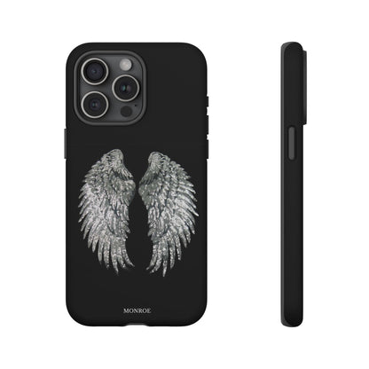 Silver Wings Black Tough Case
