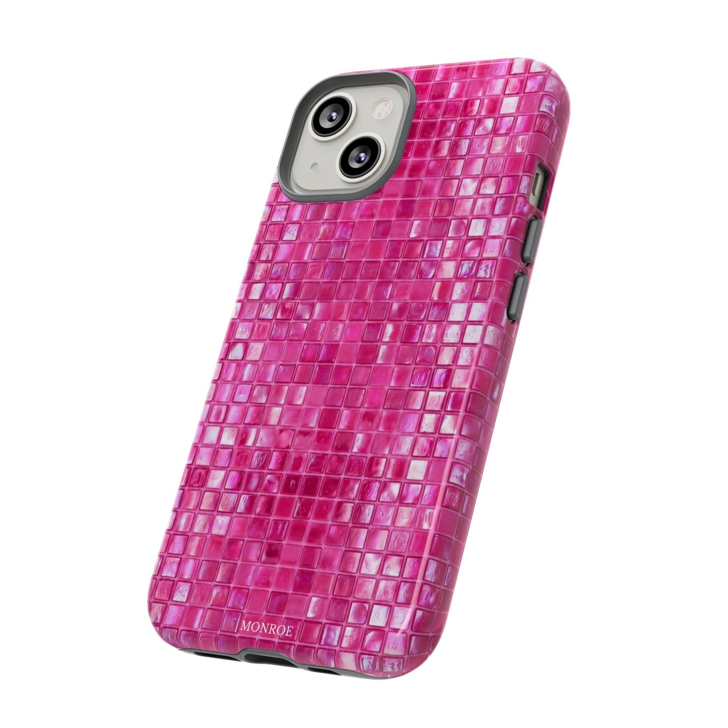 Hot Pink Mosaic Tough Case