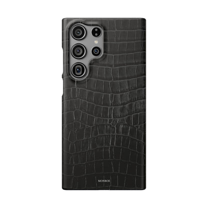 Black Croc Case