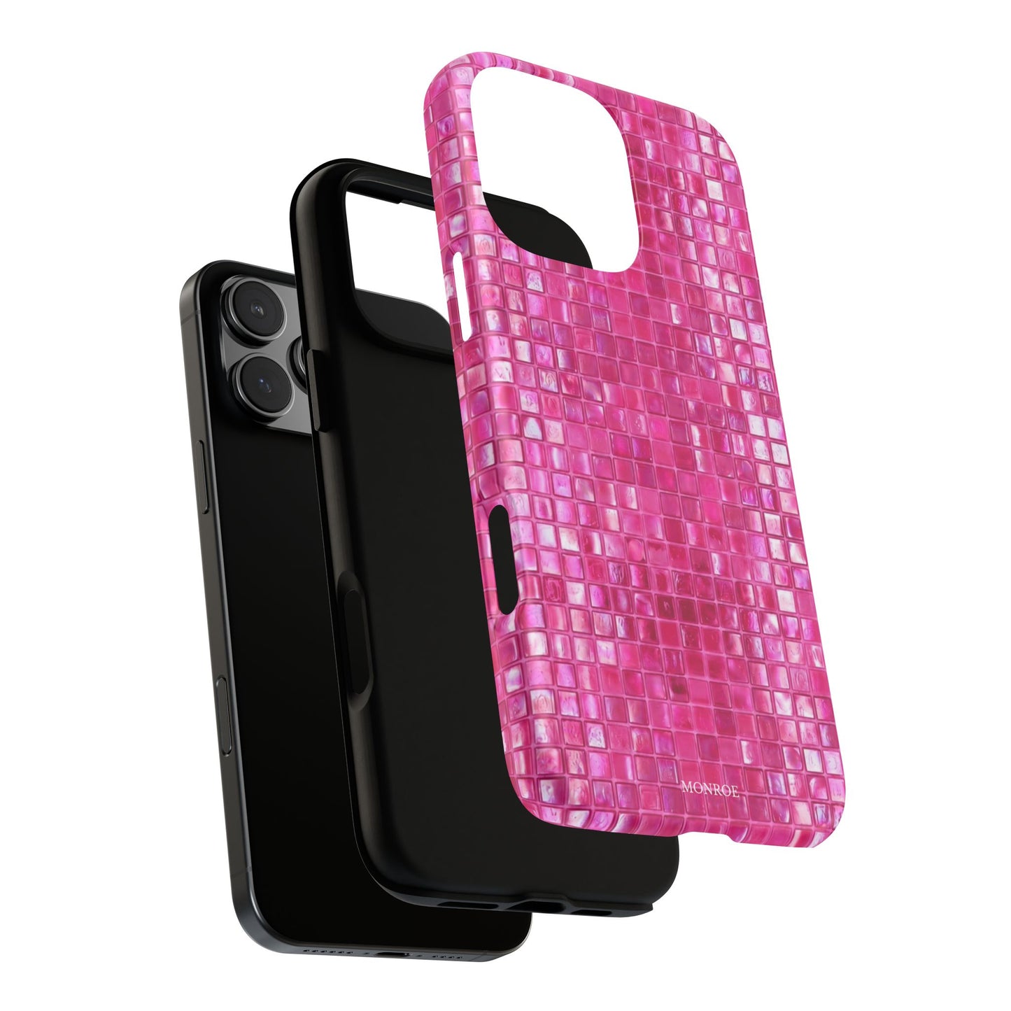 Hot Pink Mosaic Tough Case