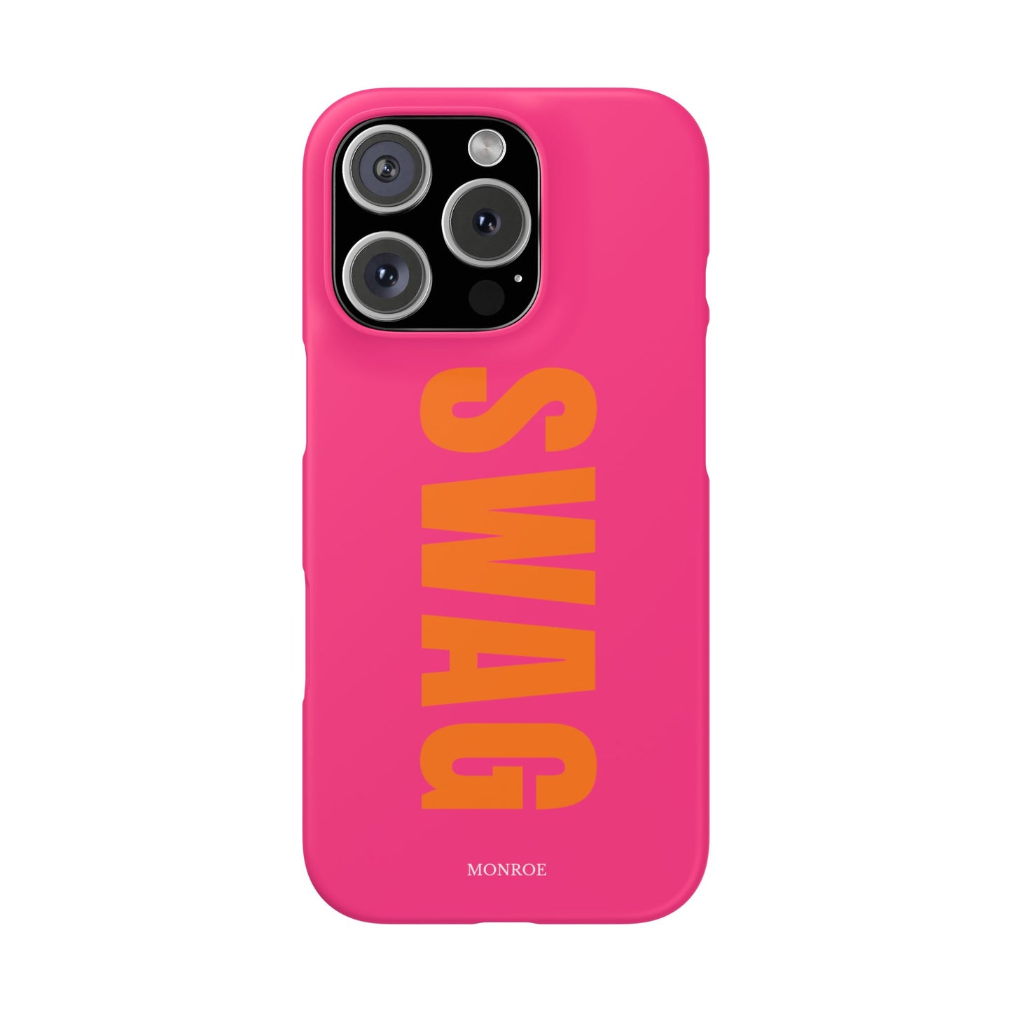Bold Pink "SWAG" Case