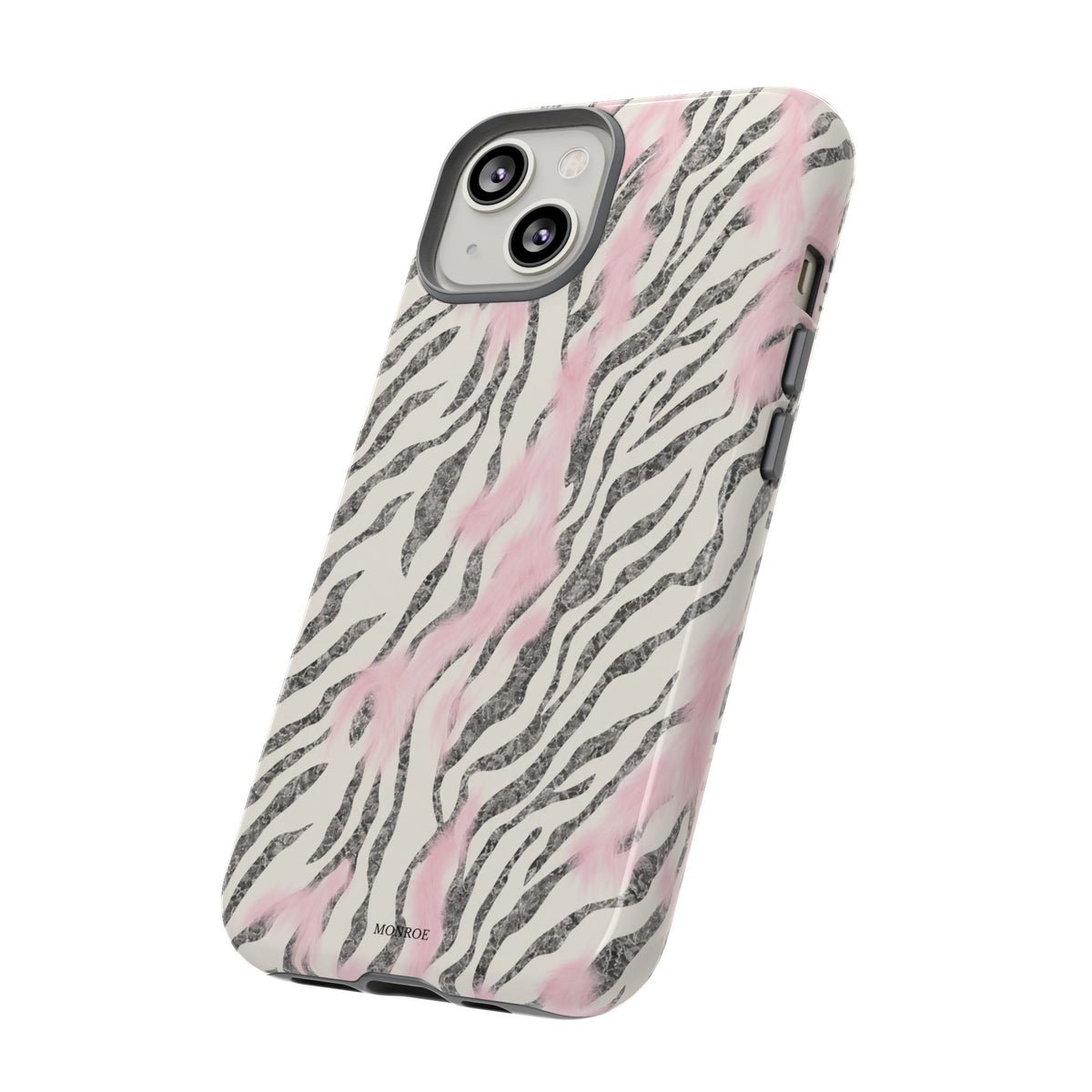 Light Pink Zebra Tough Case