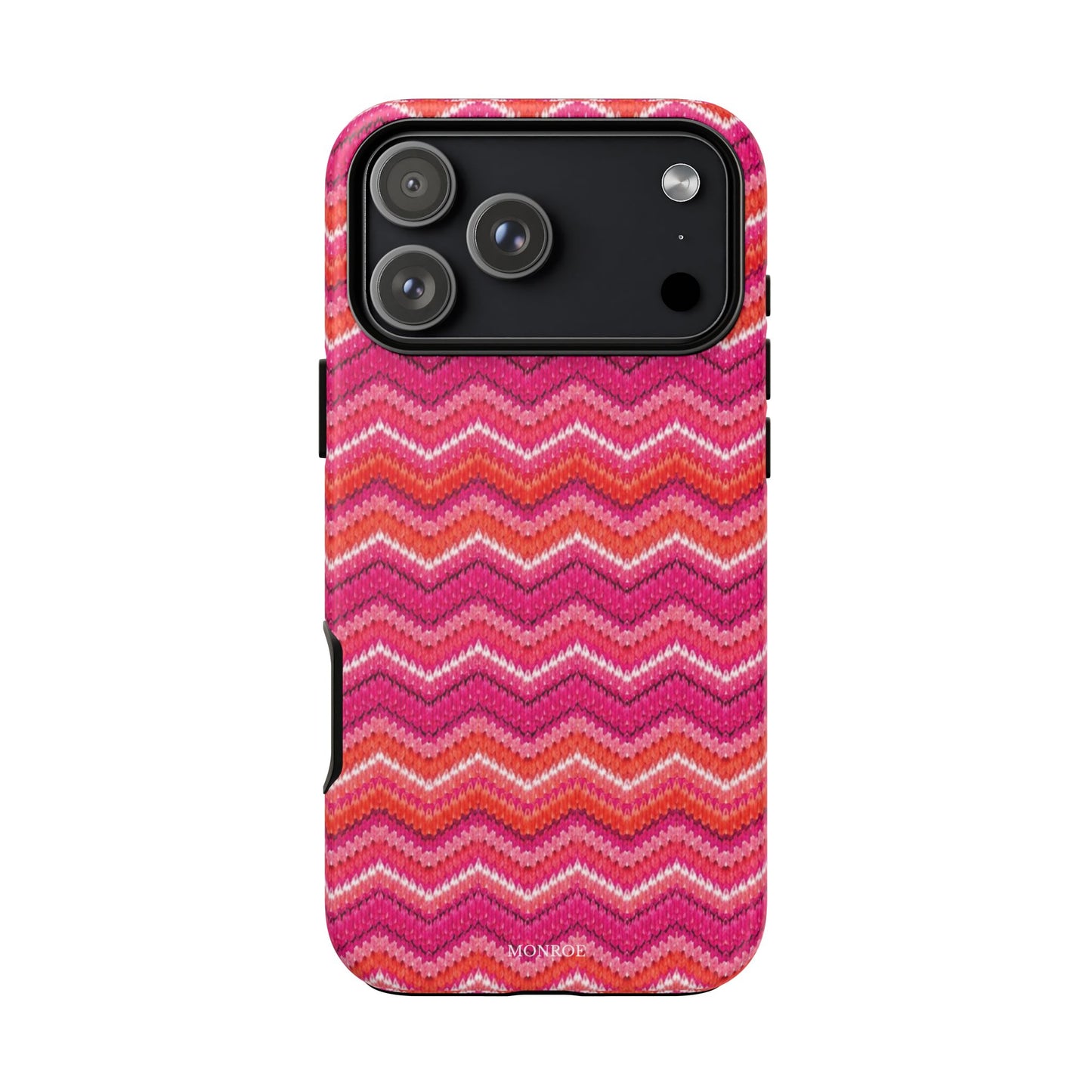 Pink Zigzag Tough Case