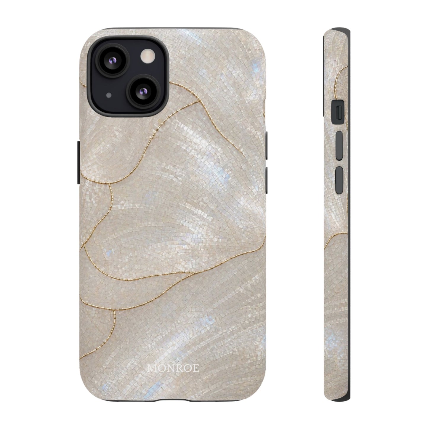 Pearlescent Marble Tough Phone Case