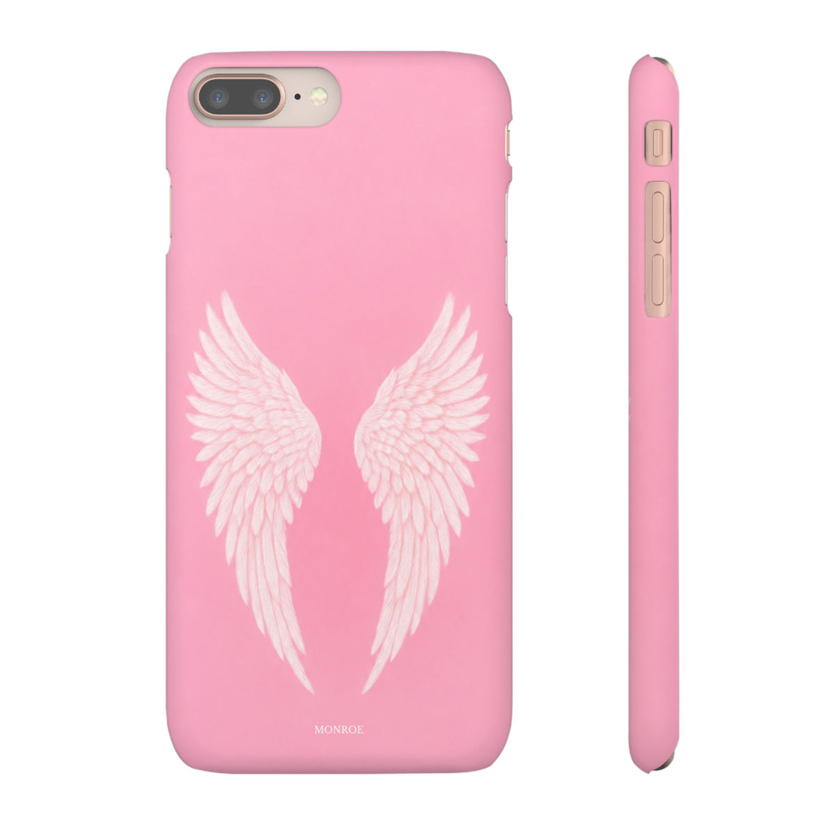 Pink Angel Wings Case