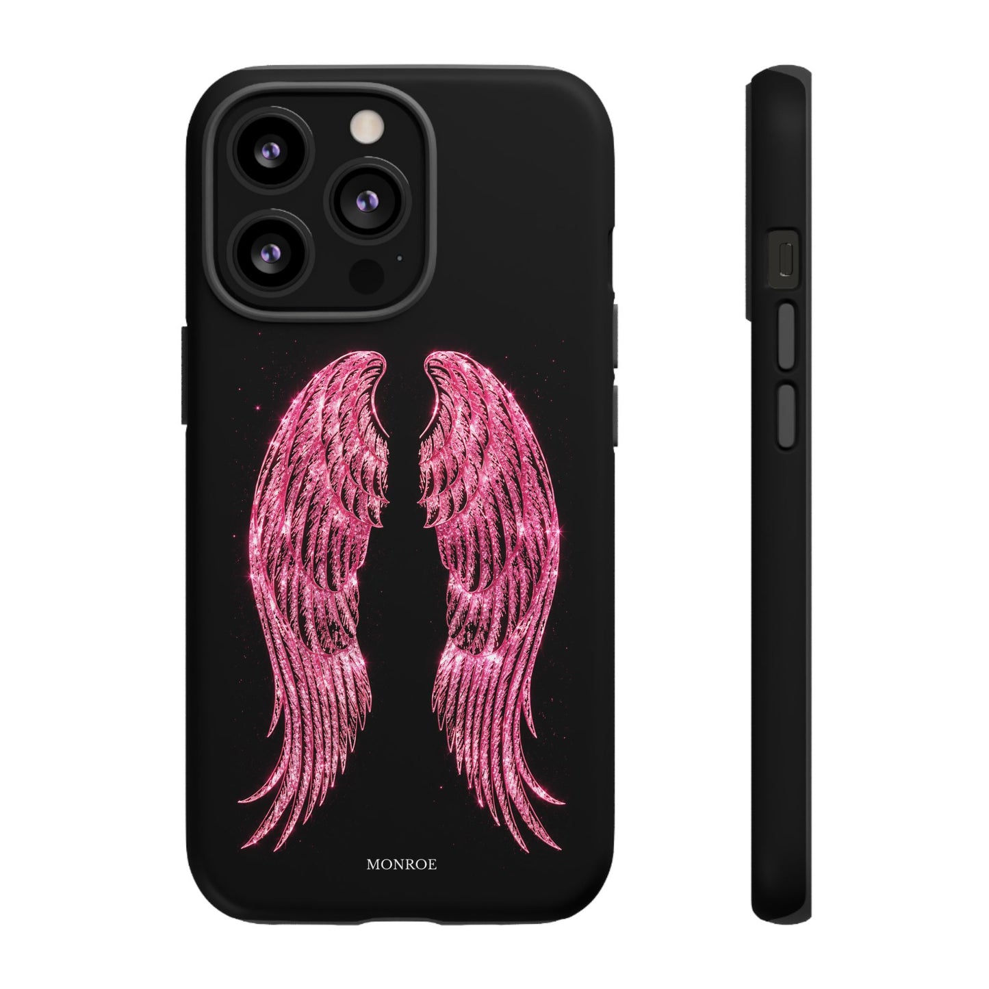 Pink Glitter Angel Tough Case