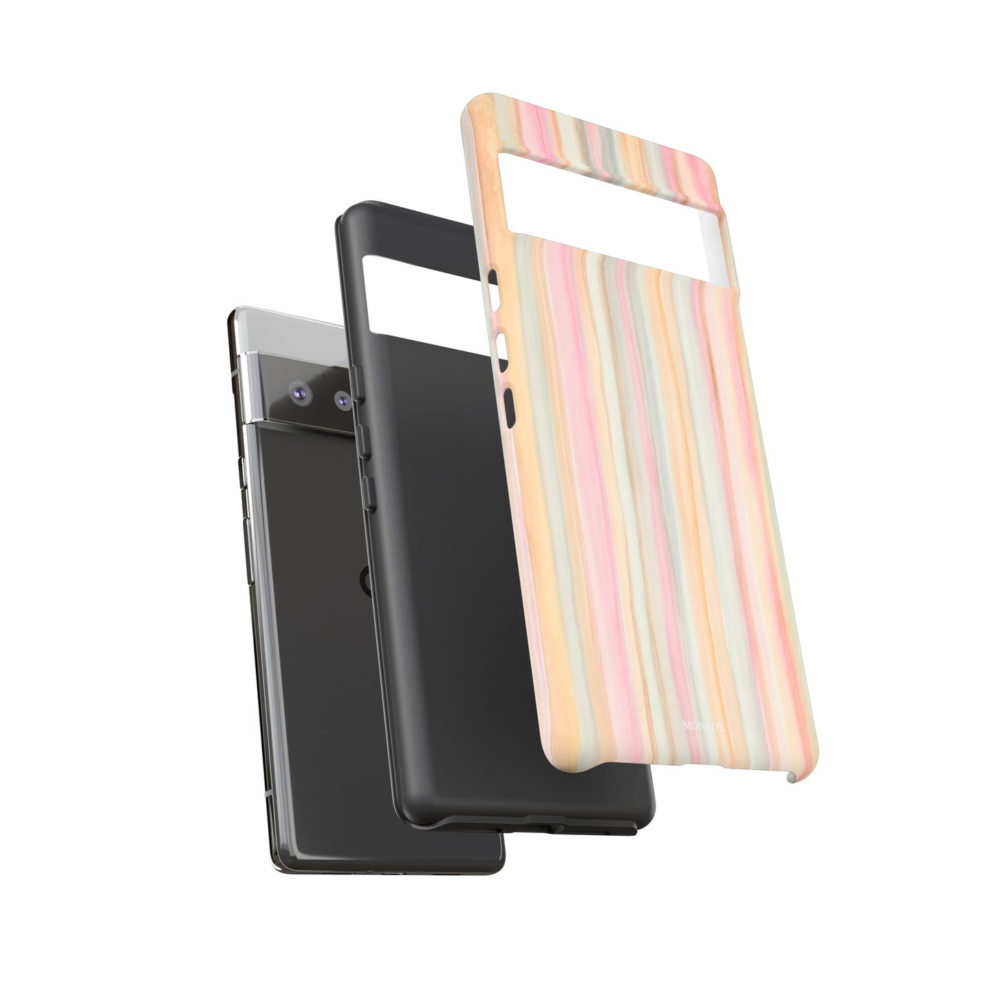 Pastel Watercolor Stripe Tough Case