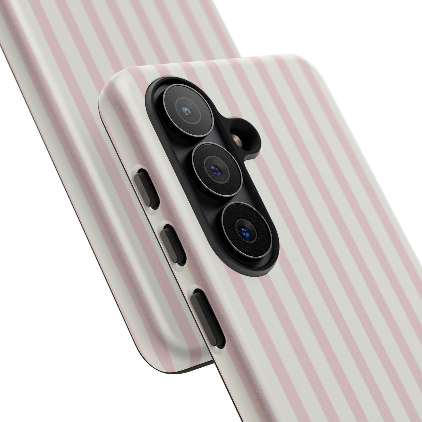 Light Pink Stripe Tough Phone Case