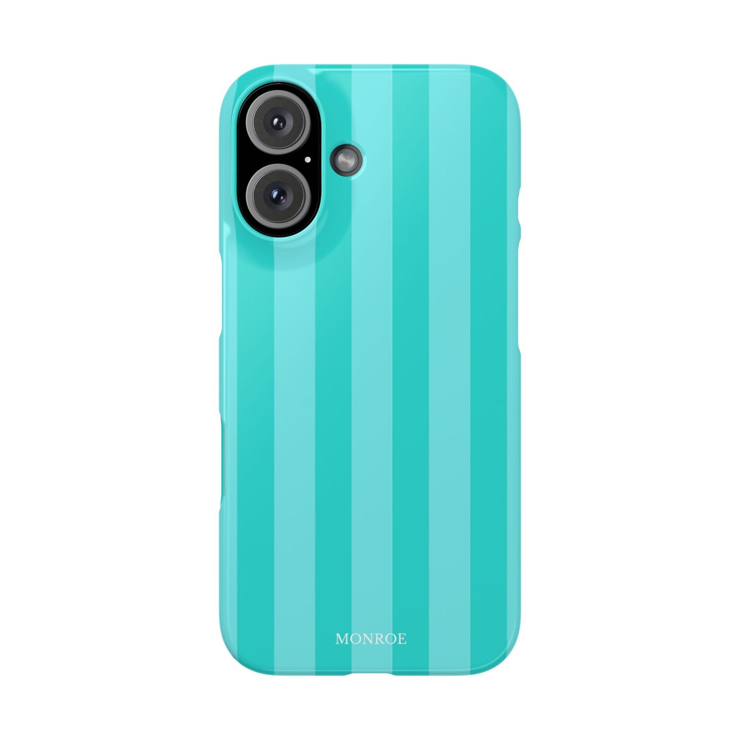 Striped Aqua Case