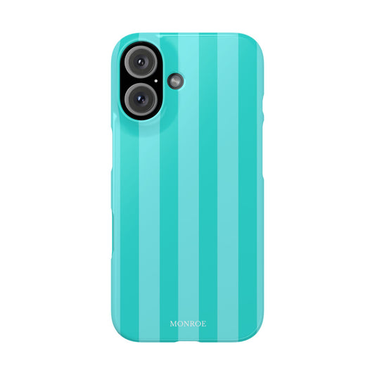 Striped Aqua Case