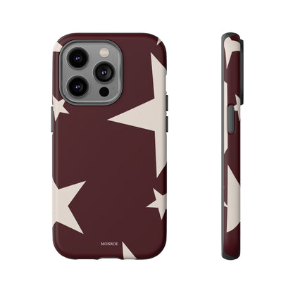 Burgundy Stars Tough Case
