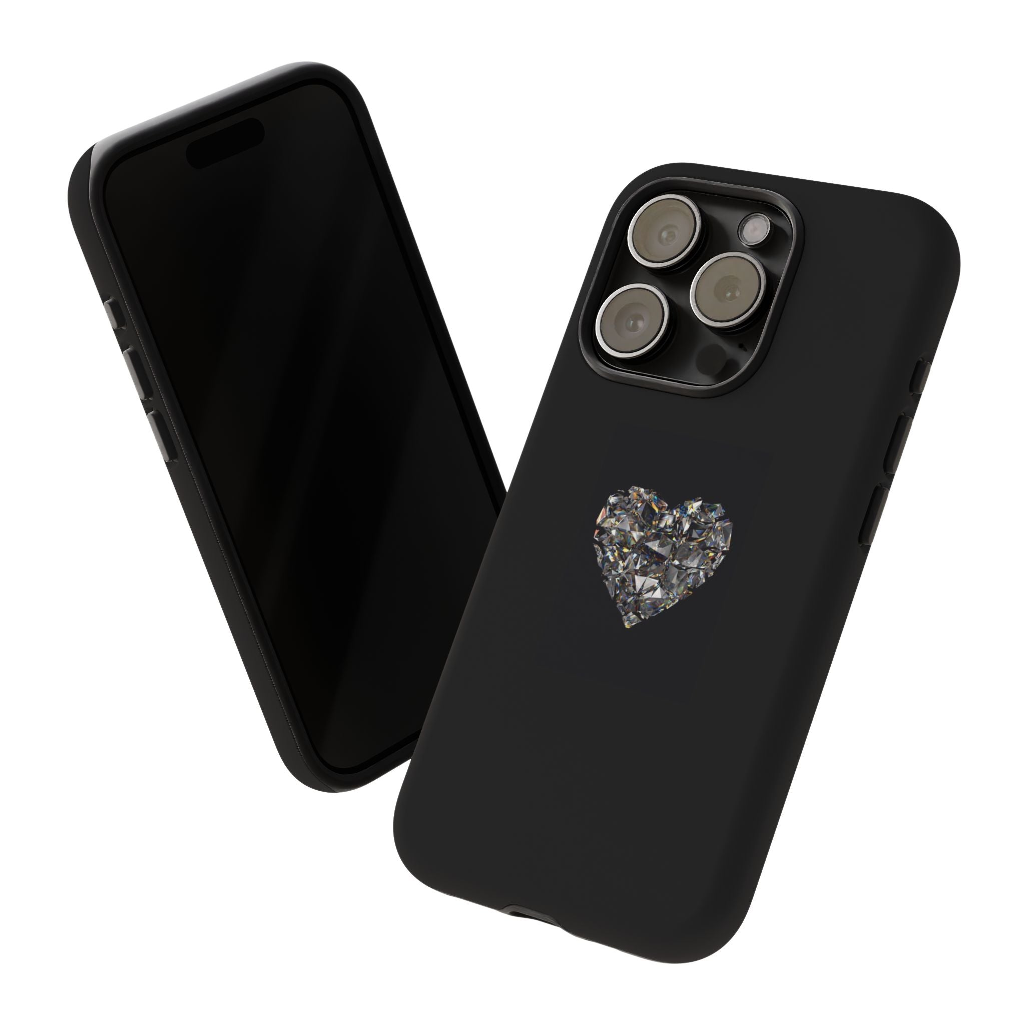 Crystal Heart Phone Case