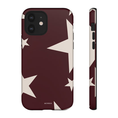 Burgundy Stars Tough Case