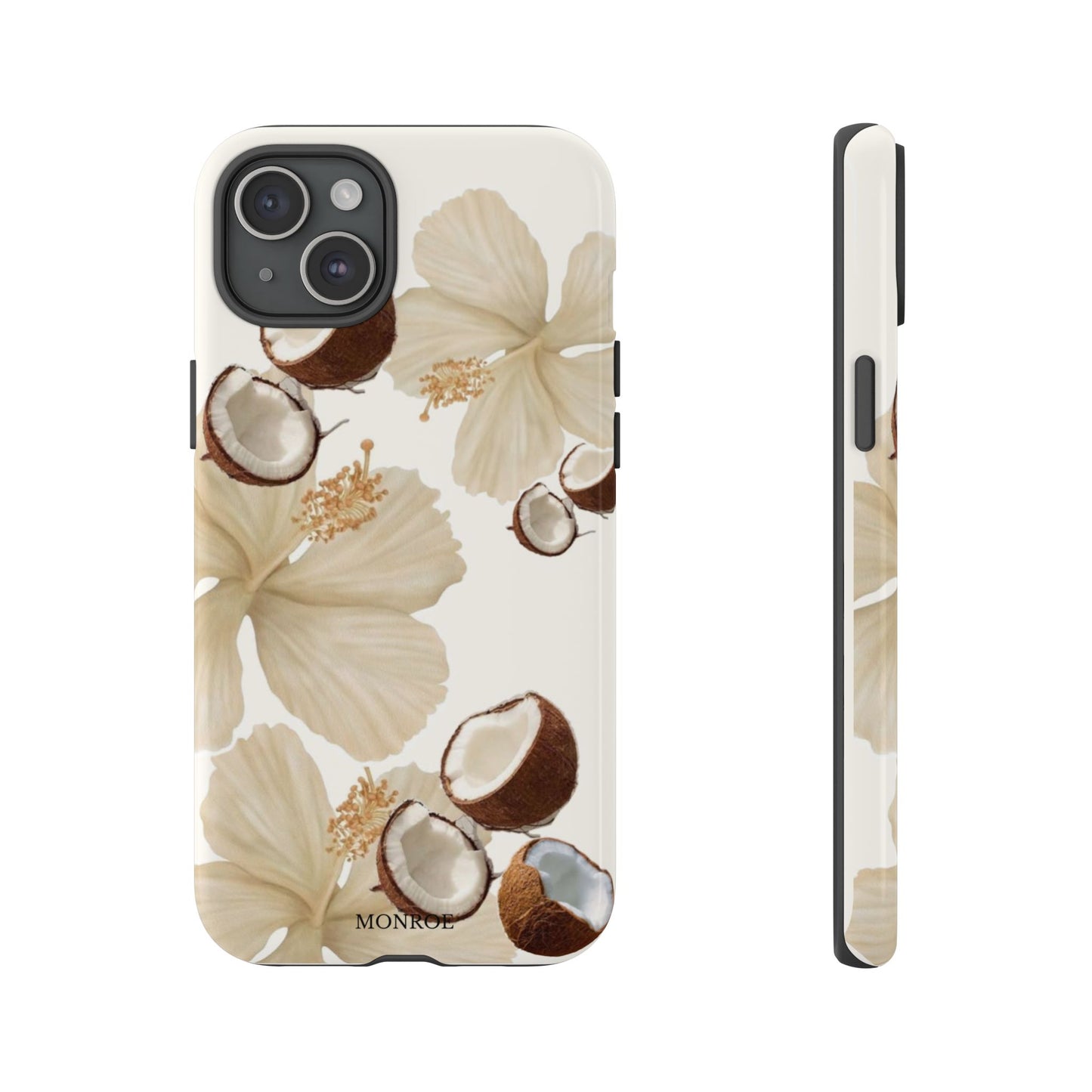 Tropical Coconut Floral Tough Case