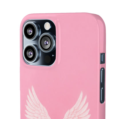 Pink Angel Wings Case