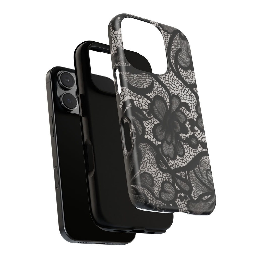 Black Lace Phone Case