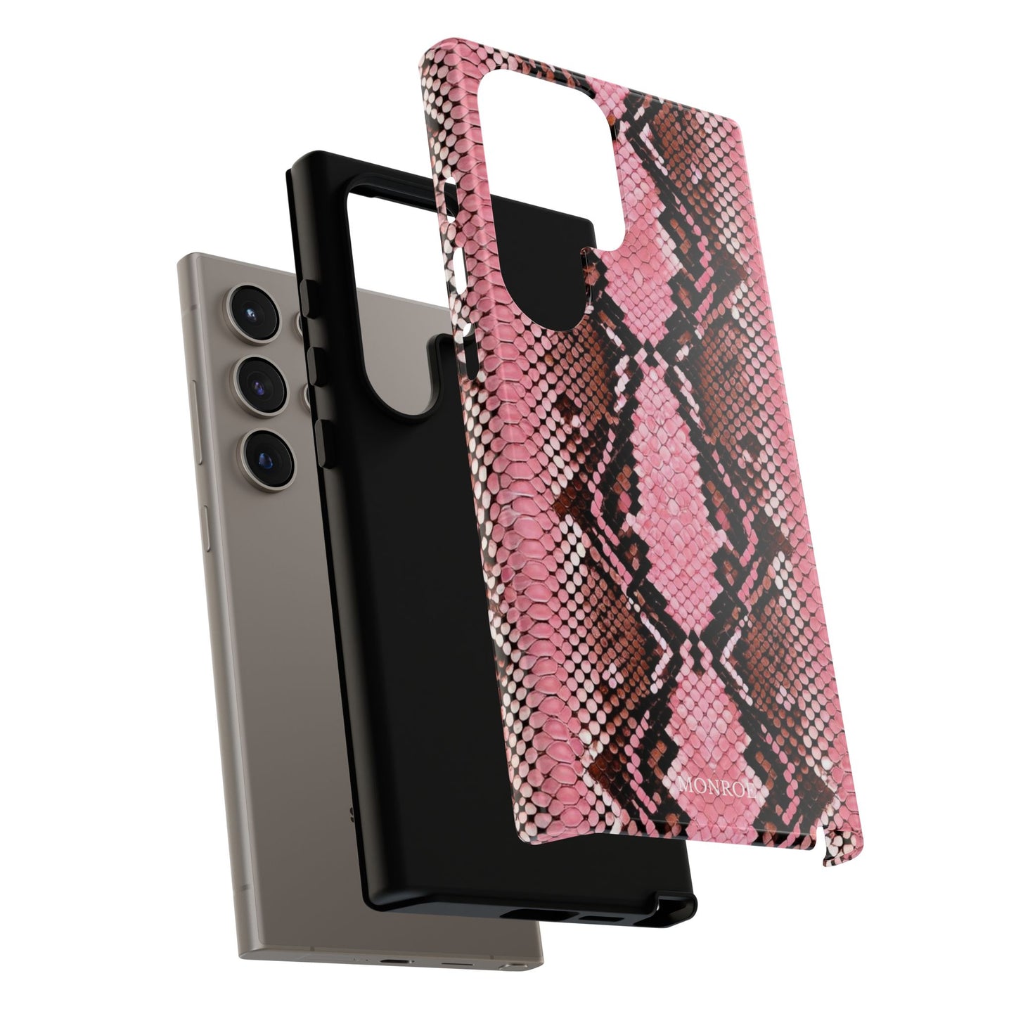 Pink Snake Tough Case
