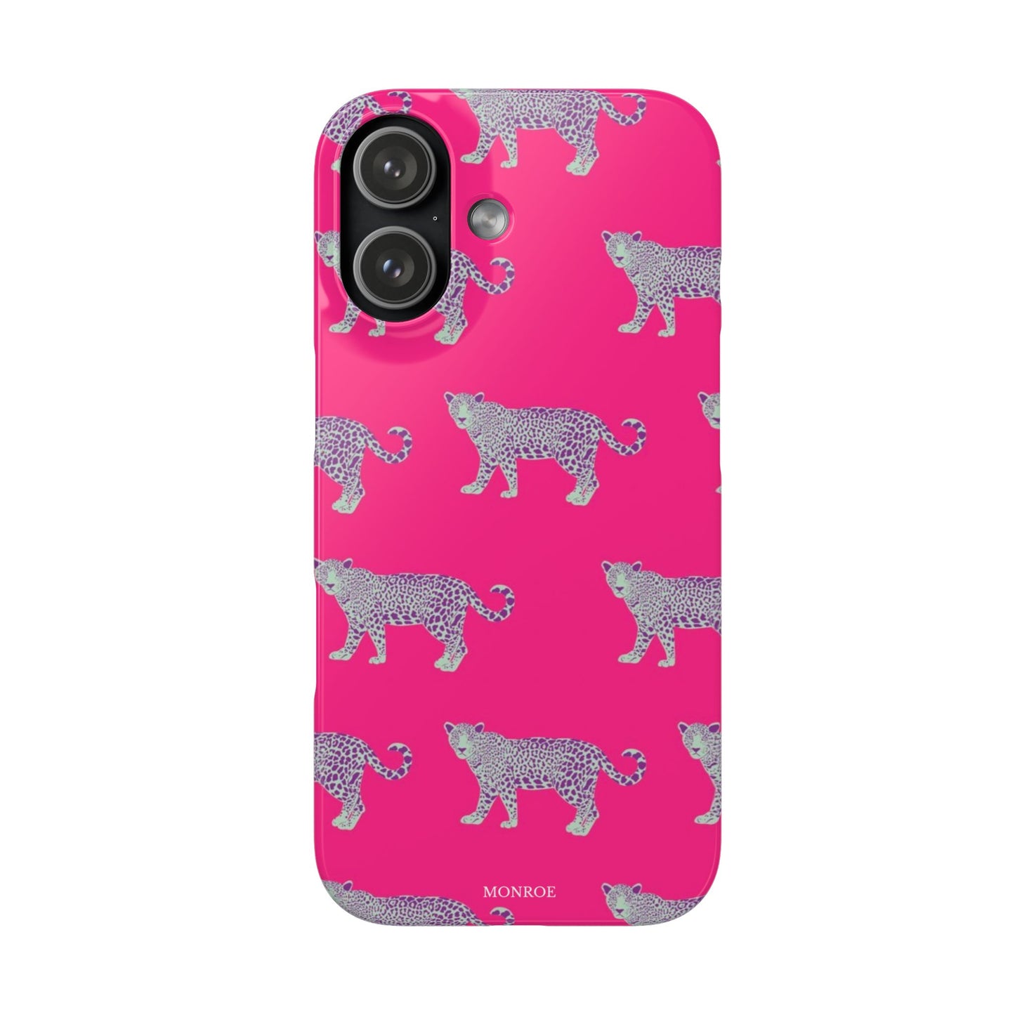 Pink Leopard Pattern Case