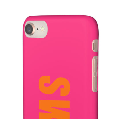 Bold Pink "SWAG" Case