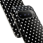 Black Polka Dot Phone Case