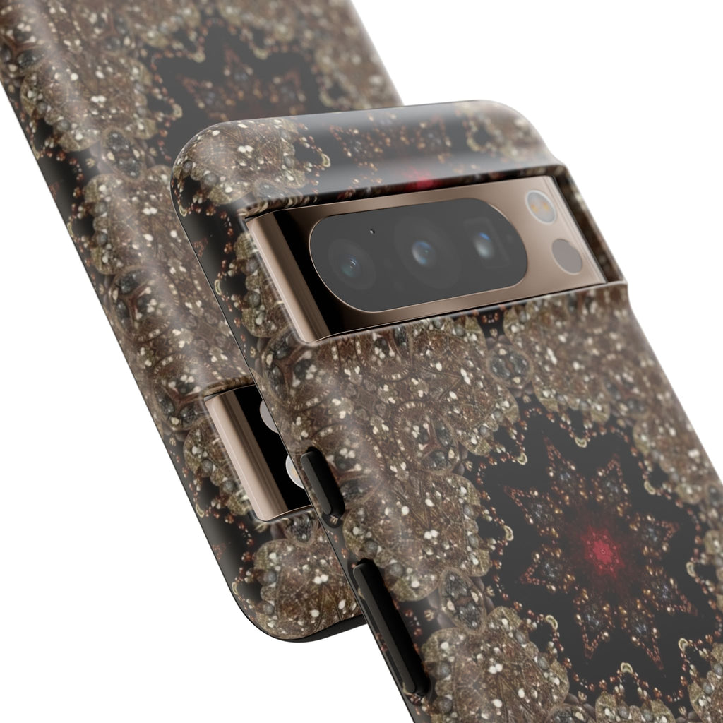 Brown Mandala Tough Protective Case