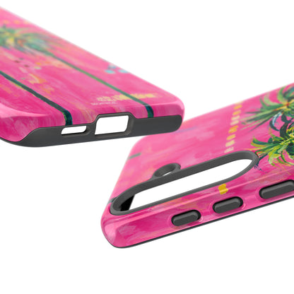 Pink Tropical Tough Case
