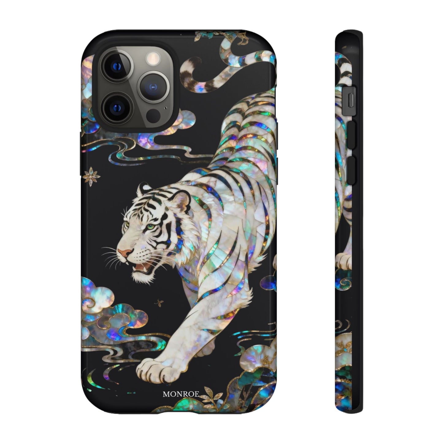 Iridescent White Tiger Tough Case