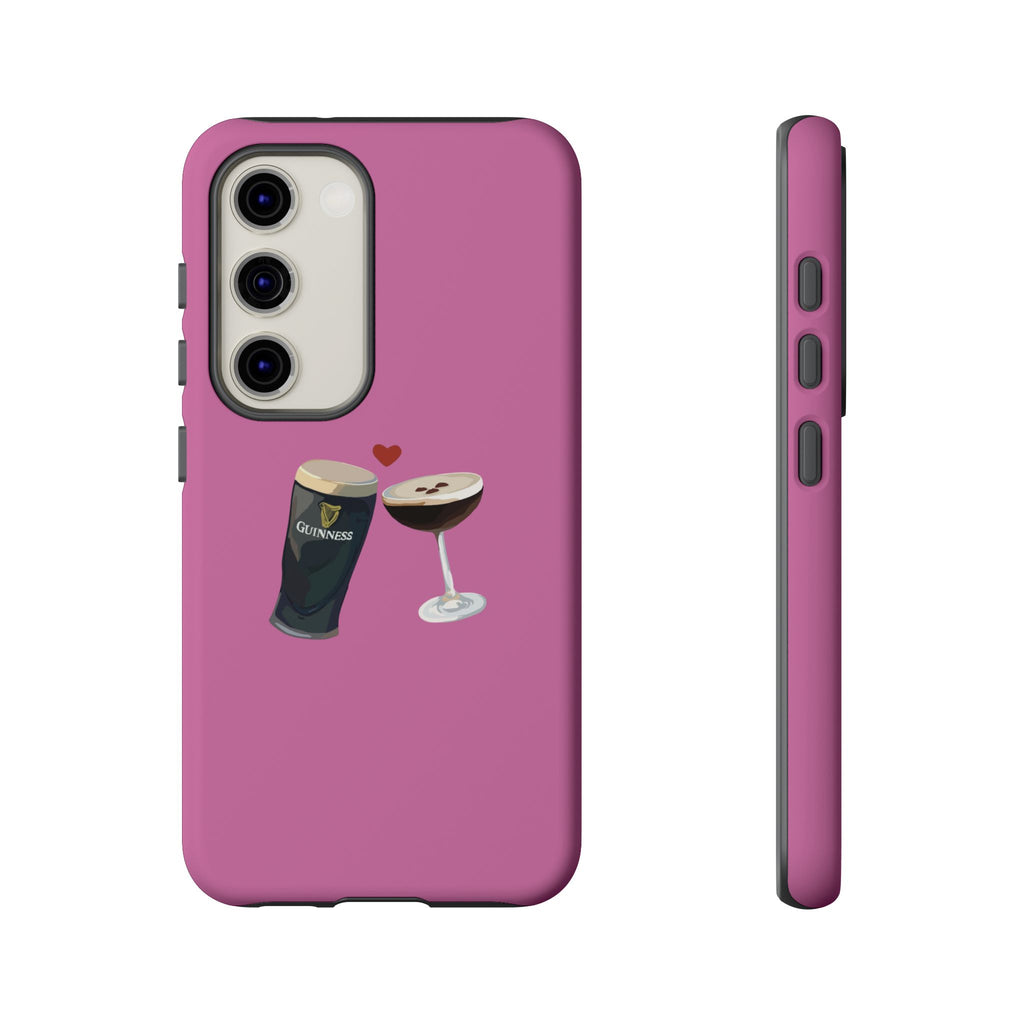 Pint & Wine Glass (Pink) Tough Case