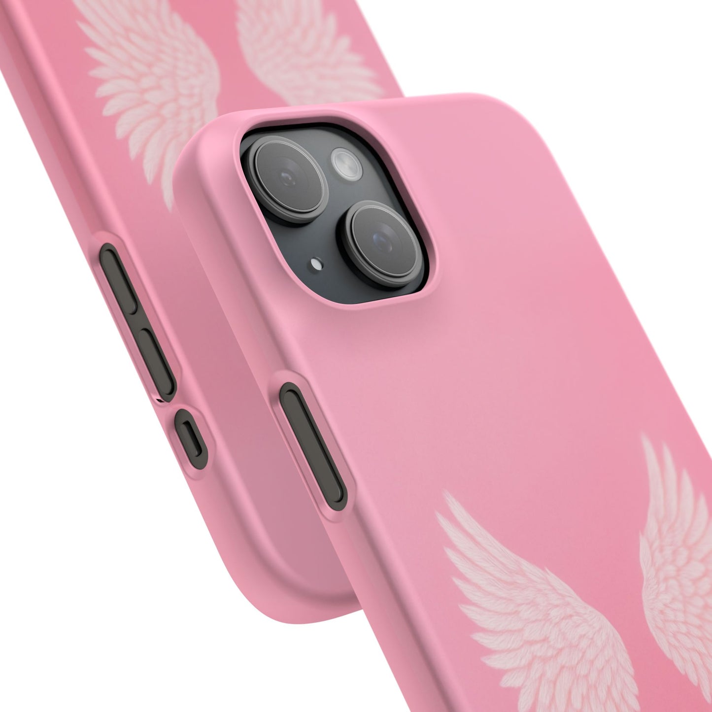 Pink Angel Wings Case