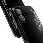 "Forever Blessed" Black Phone Cover